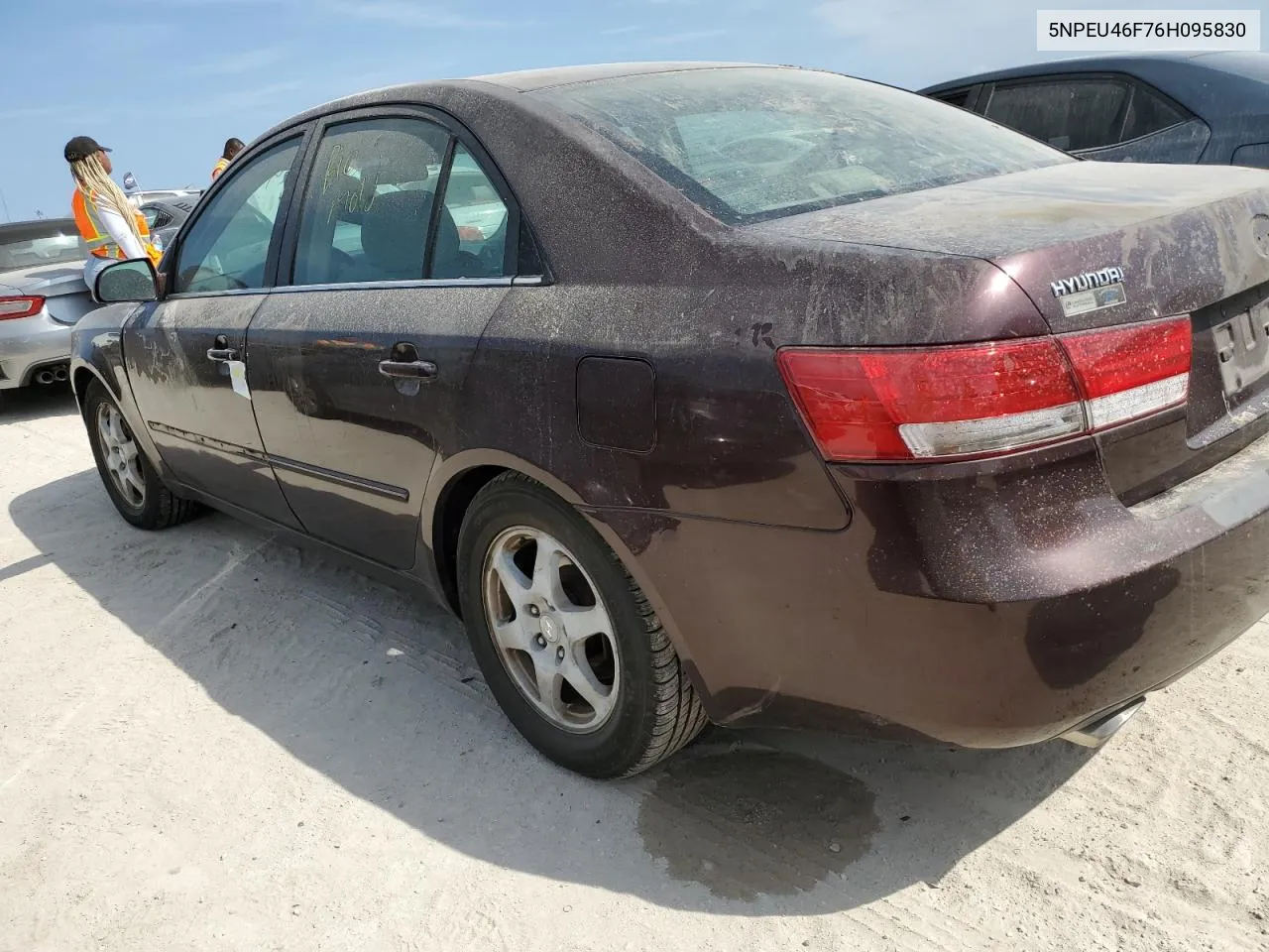 2006 Hyundai Sonata Gls VIN: 5NPEU46F76H095830 Lot: 76742134