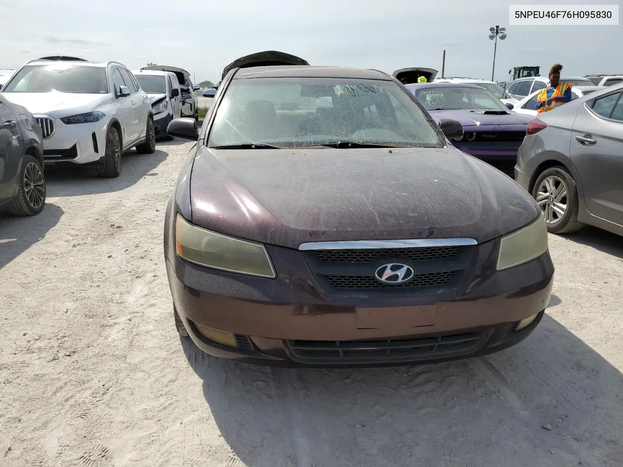 2006 Hyundai Sonata Gls VIN: 5NPEU46F76H095830 Lot: 76742134