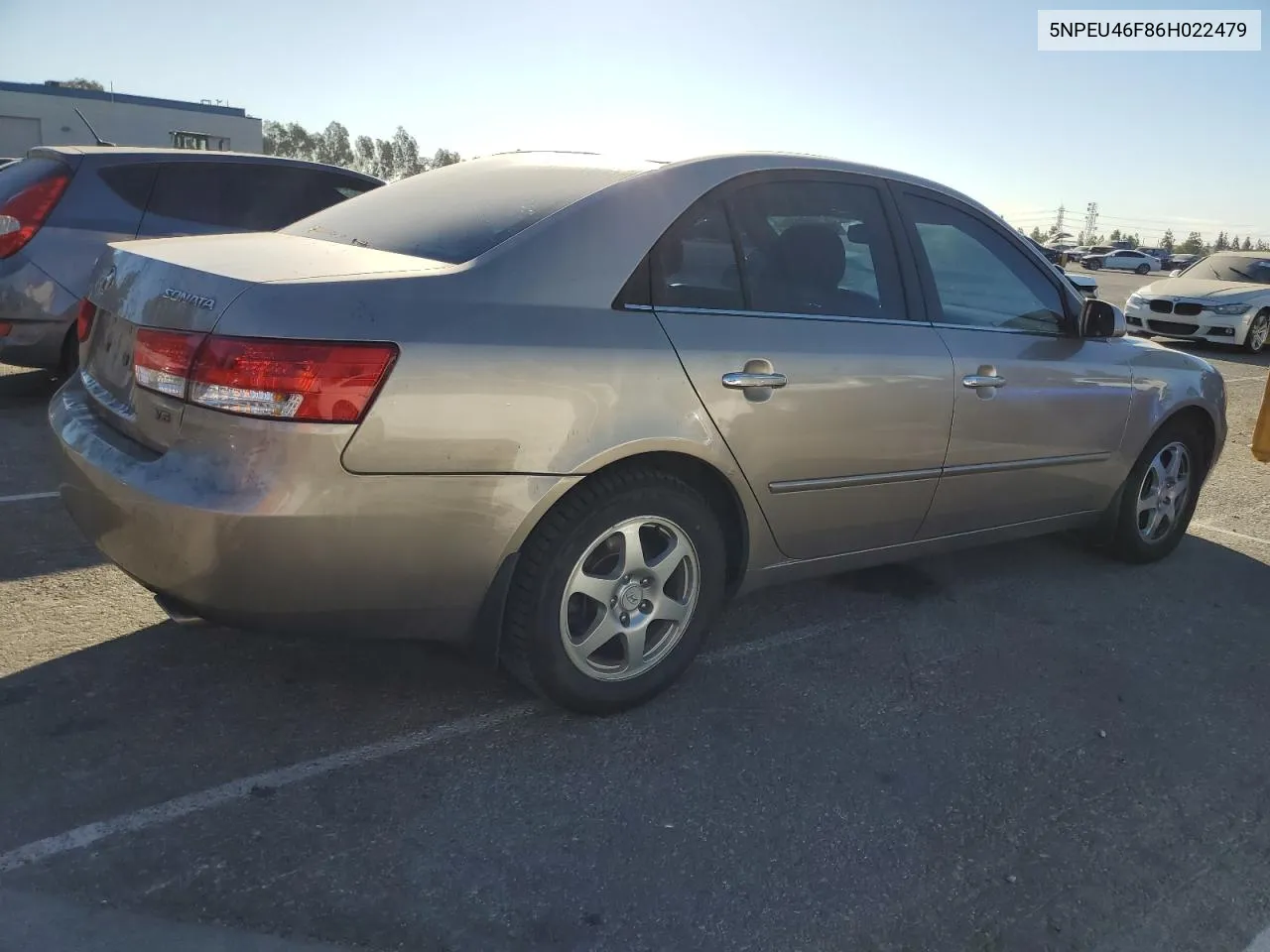 2006 Hyundai Sonata Gls VIN: 5NPEU46F86H022479 Lot: 76990744