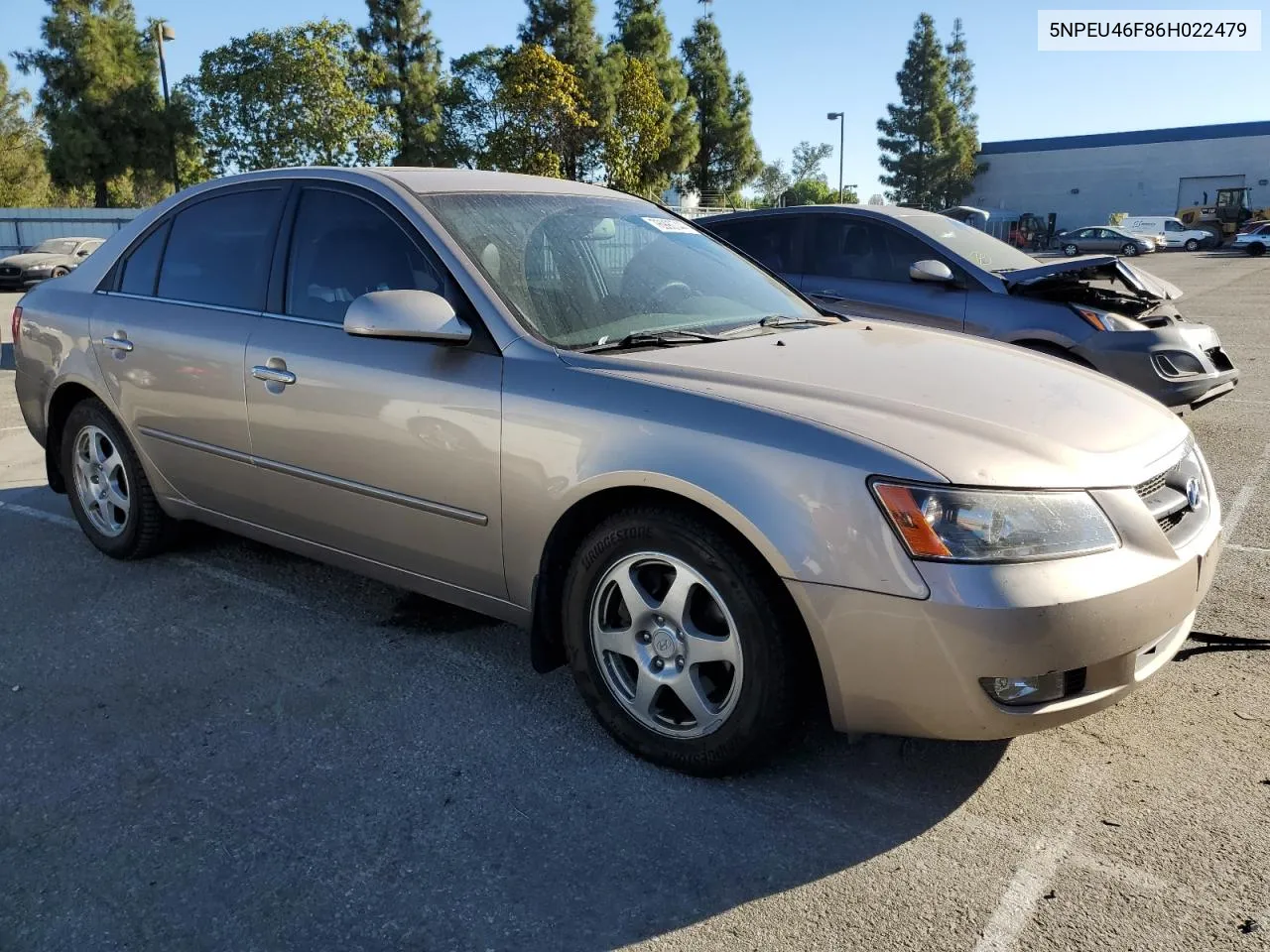 2006 Hyundai Sonata Gls VIN: 5NPEU46F86H022479 Lot: 76990744