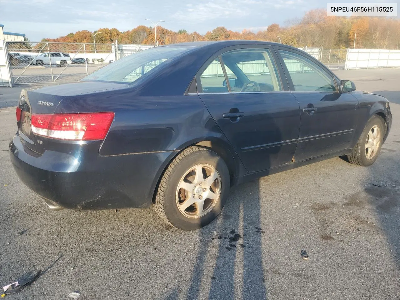 2006 Hyundai Sonata Gls VIN: 5NPEU46F56H115525 Lot: 77828564