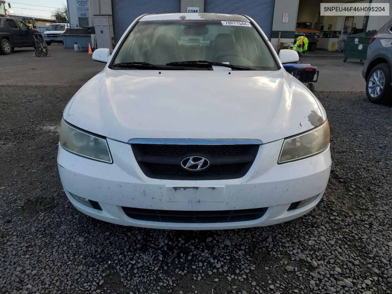 2006 Hyundai Sonata Gls VIN: 5NPEU46F46H095204 Lot: 78071544