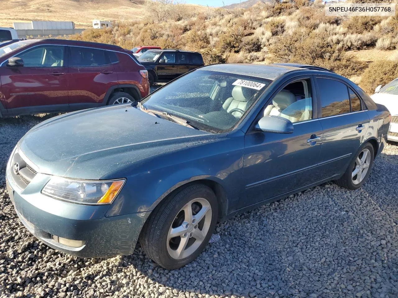 2006 Hyundai Sonata Gls VIN: 5NPEU46F36H057768 Lot: 78100064