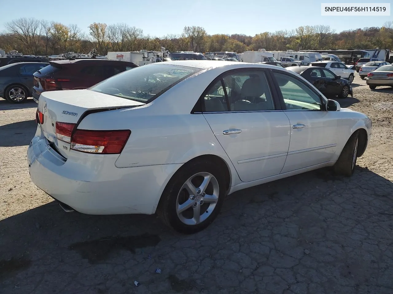 2006 Hyundai Sonata Gls VIN: 5NPEU46F56H114519 Lot: 78700934