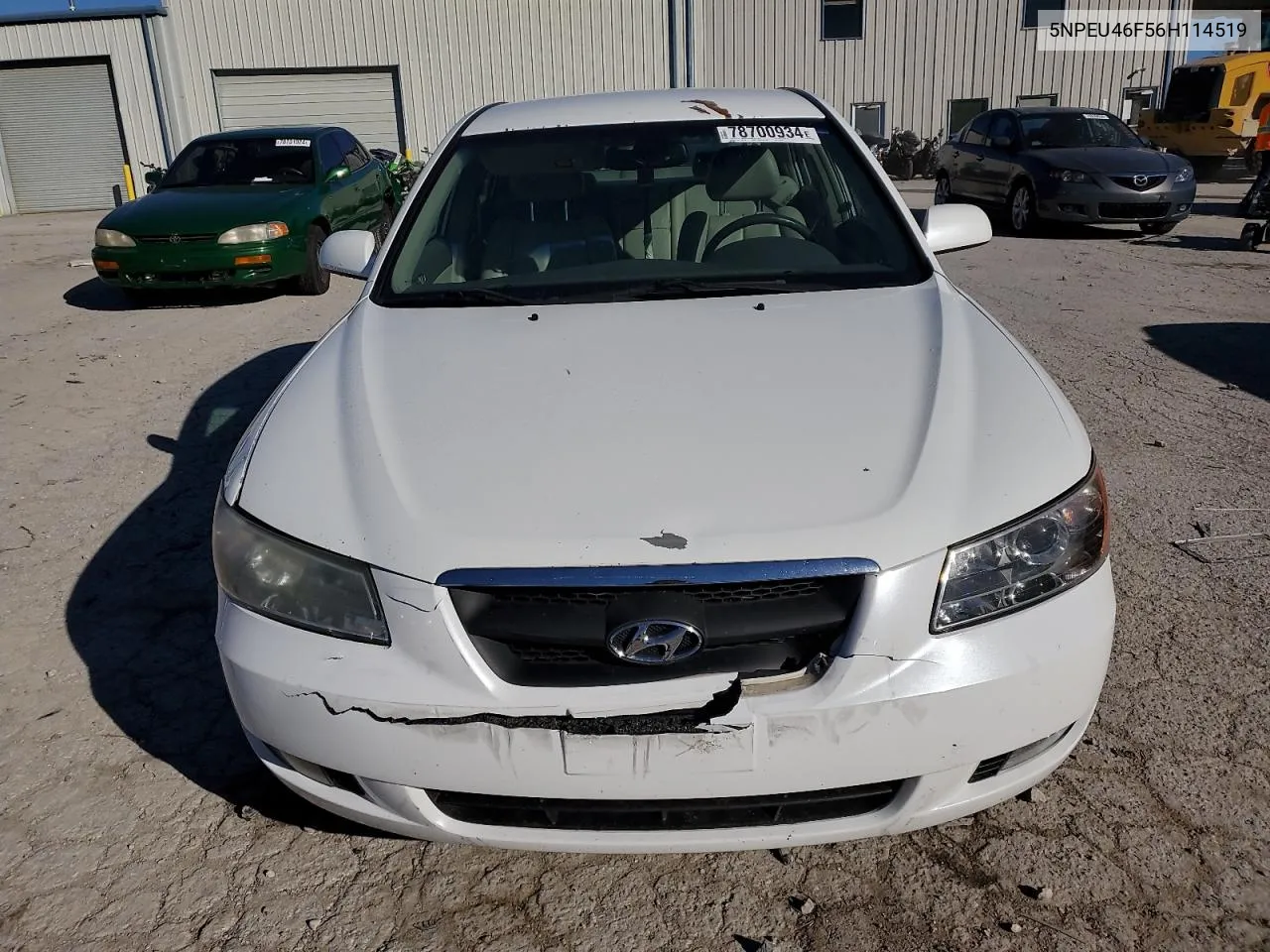 2006 Hyundai Sonata Gls VIN: 5NPEU46F56H114519 Lot: 78700934