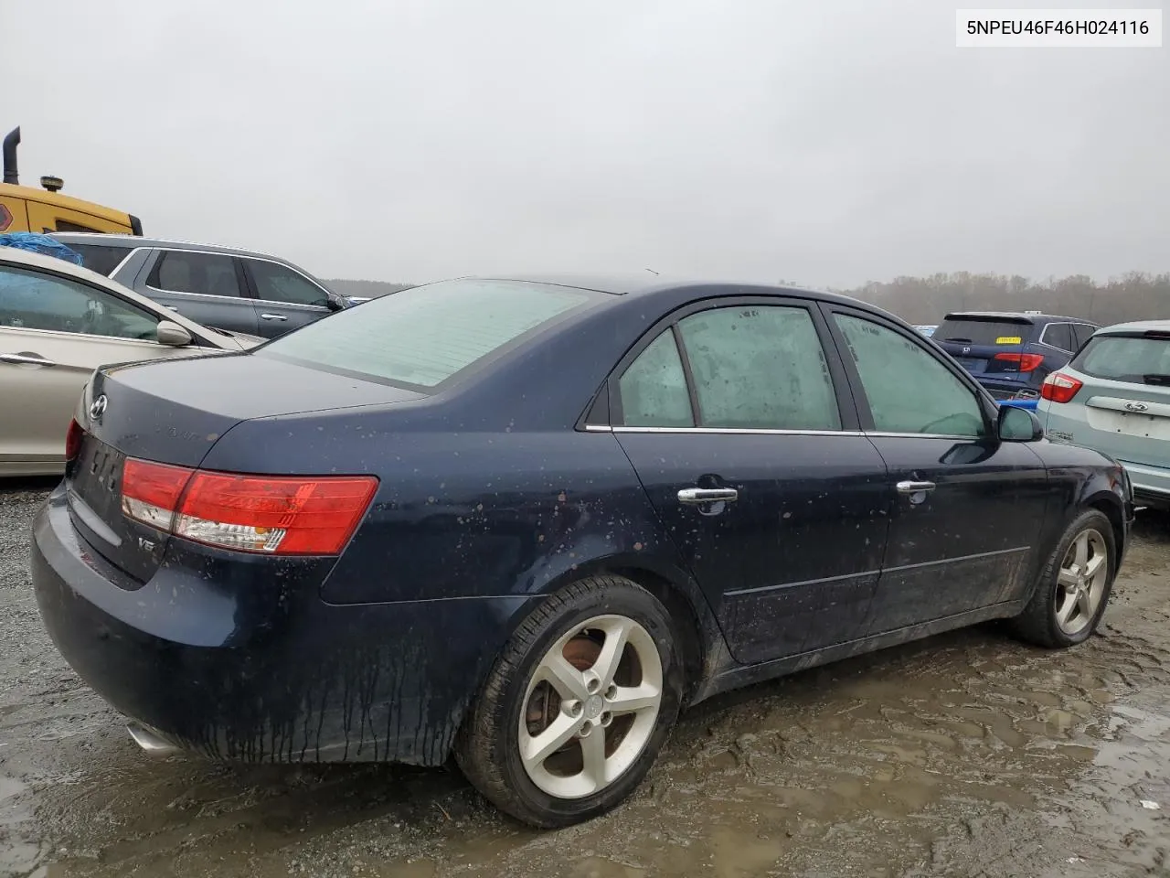 2006 Hyundai Sonata Gls VIN: 5NPEU46F46H024116 Lot: 78795864