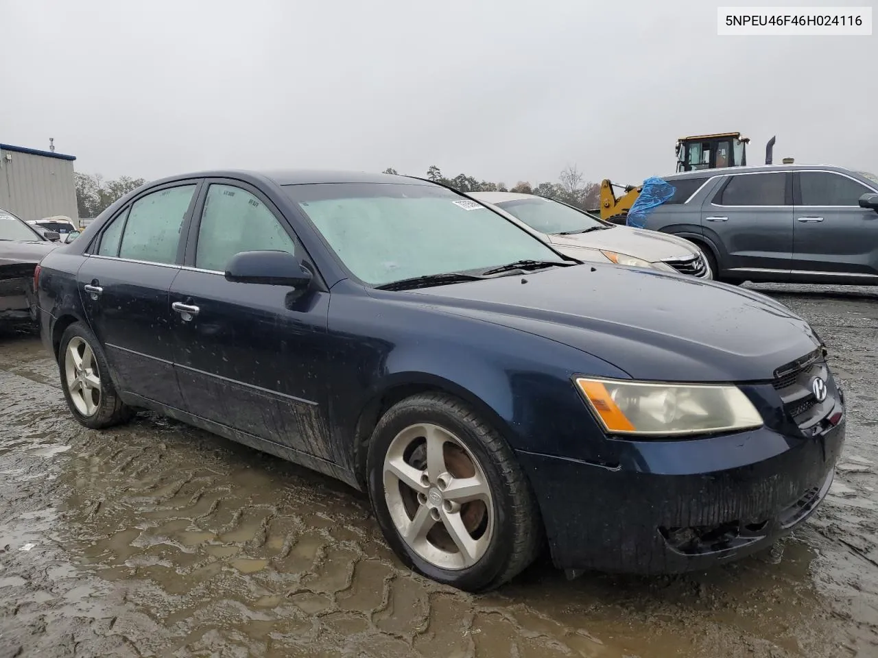 2006 Hyundai Sonata Gls VIN: 5NPEU46F46H024116 Lot: 78795864