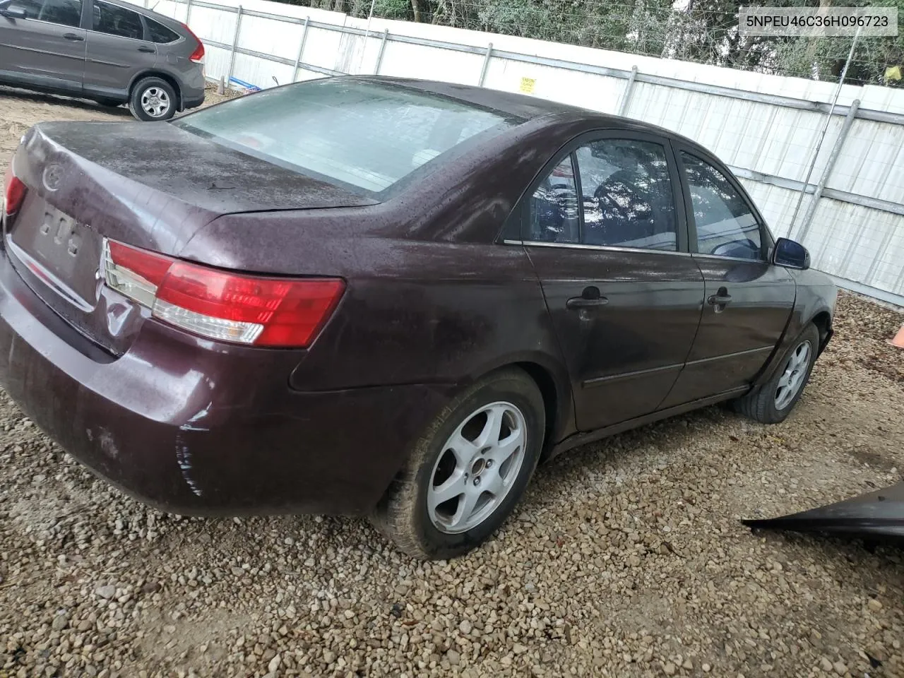 2006 Hyundai Sonata Gls VIN: 5NPEU46C36H096723 Lot: 78806004