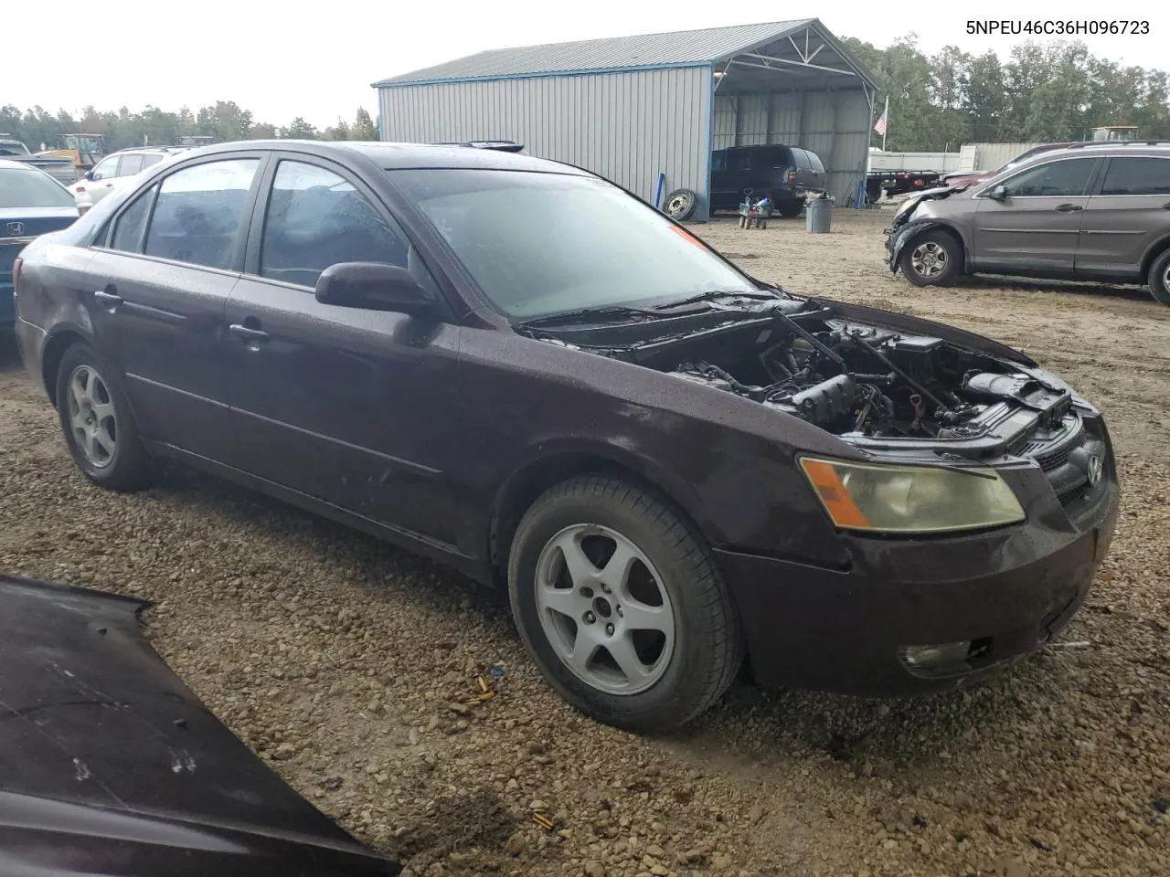 2006 Hyundai Sonata Gls VIN: 5NPEU46C36H096723 Lot: 78806004