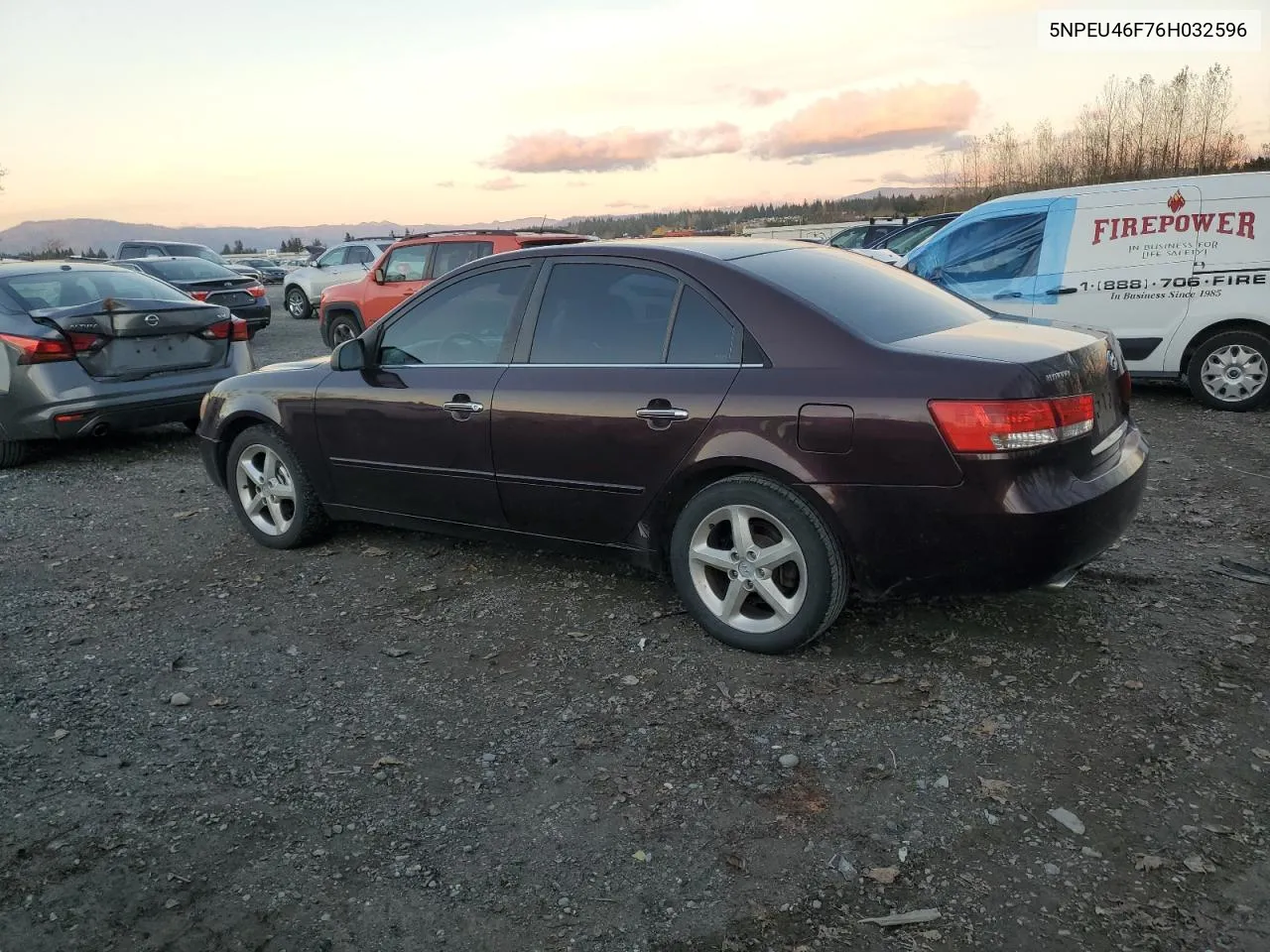 2006 Hyundai Sonata Gls VIN: 5NPEU46F76H032596 Lot: 78857104