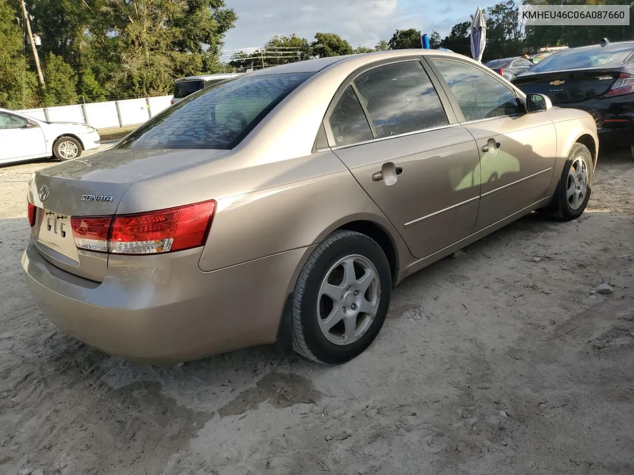 2006 Hyundai Sonata Gls VIN: KMHEU46C06A087660 Lot: 79222594