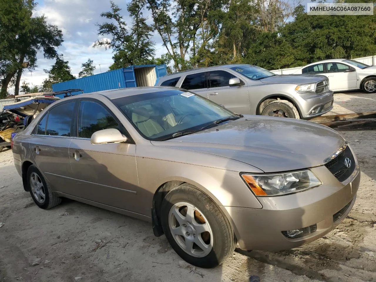 2006 Hyundai Sonata Gls VIN: KMHEU46C06A087660 Lot: 79222594