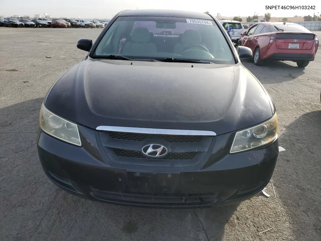 2006 Hyundai Sonata Gl VIN: 5NPET46C96H103242 Lot: 79535744