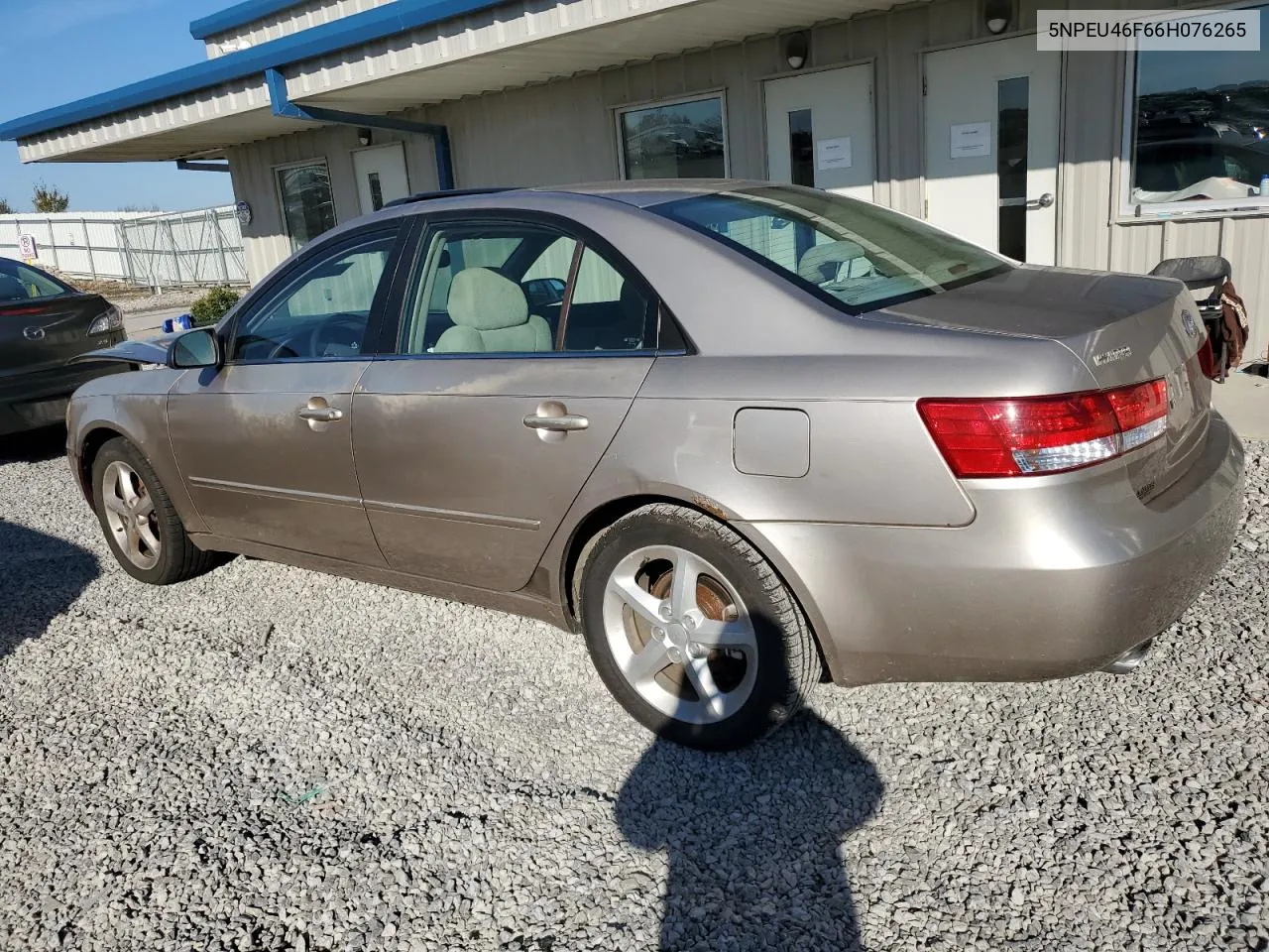 2006 Hyundai Sonata Gls VIN: 5NPEU46F66H076265 Lot: 80259524