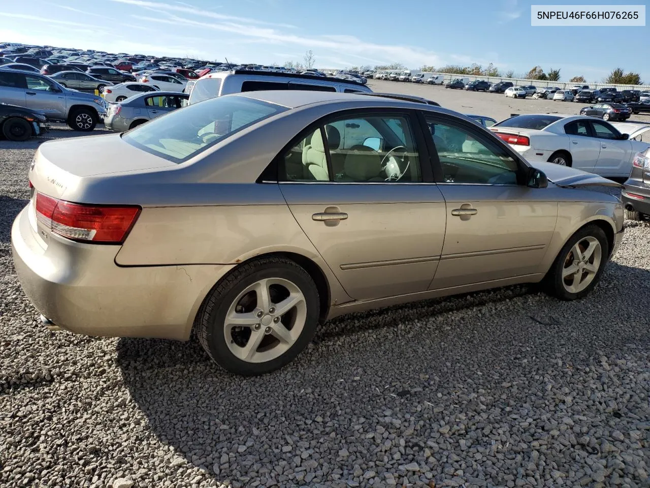 2006 Hyundai Sonata Gls VIN: 5NPEU46F66H076265 Lot: 80259524