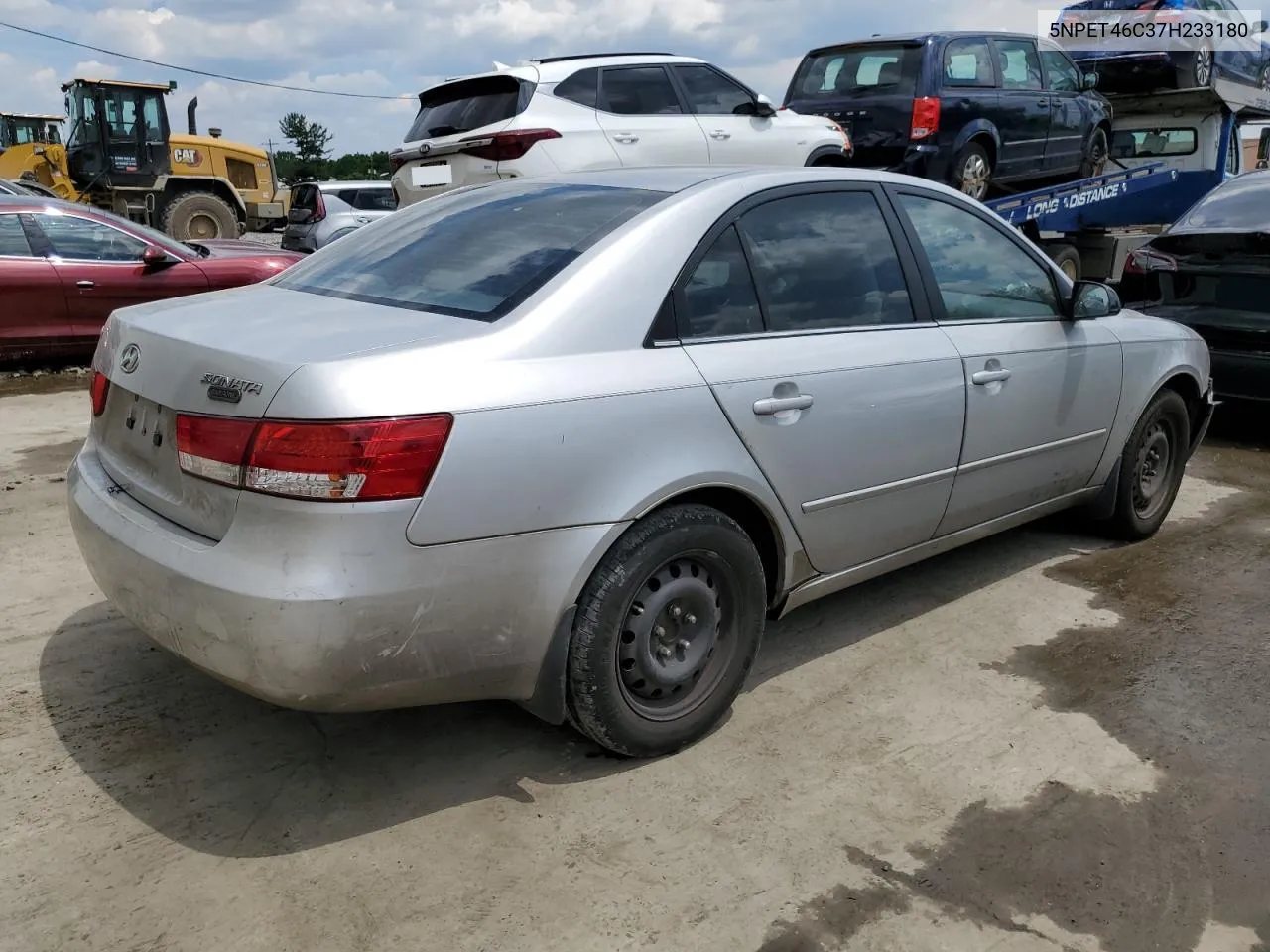 2007 Hyundai Sonata Gls VIN: 5NPET46C37H233180 Lot: 57385664