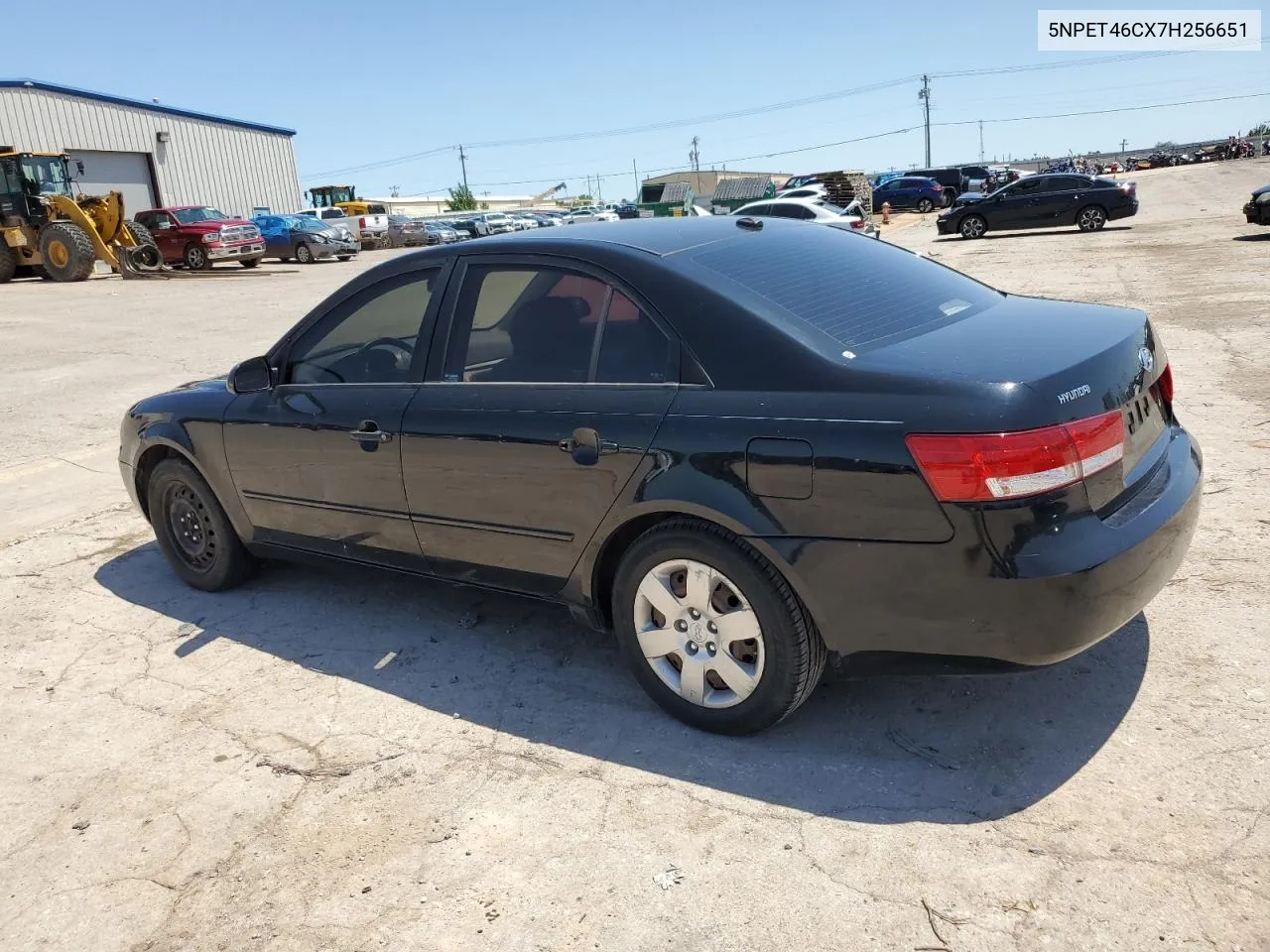 2007 Hyundai Sonata Gls VIN: 5NPET46CX7H256651 Lot: 58087394