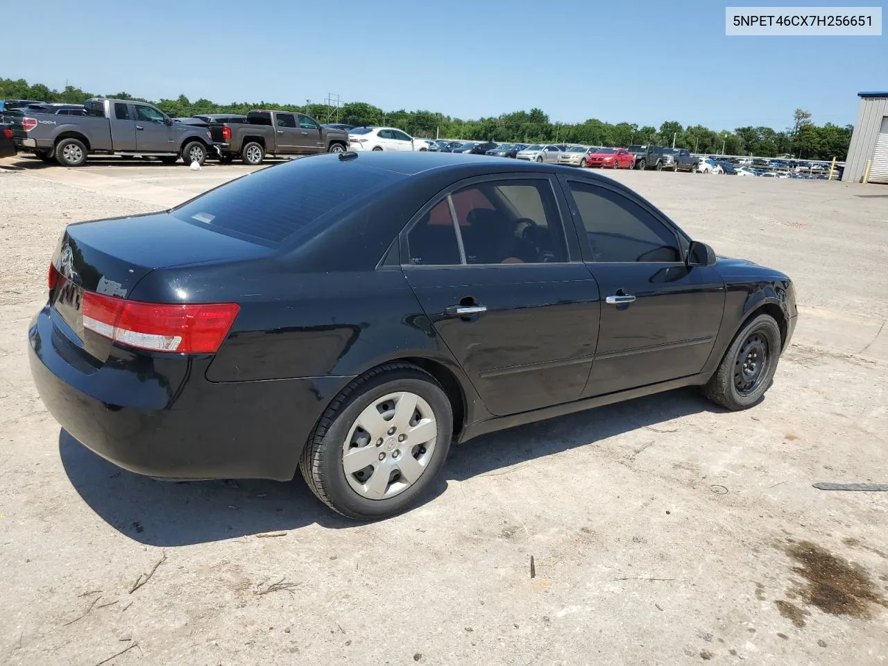 2007 Hyundai Sonata Gls VIN: 5NPET46CX7H256651 Lot: 58087394