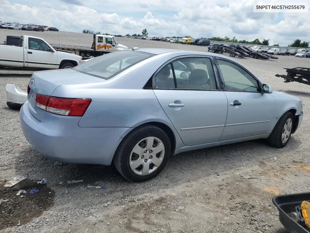 5NPET46C57H255679 2007 Hyundai Sonata Gls