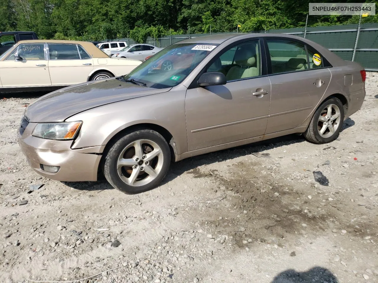 5NPEU46F07H253443 2007 Hyundai Sonata Se