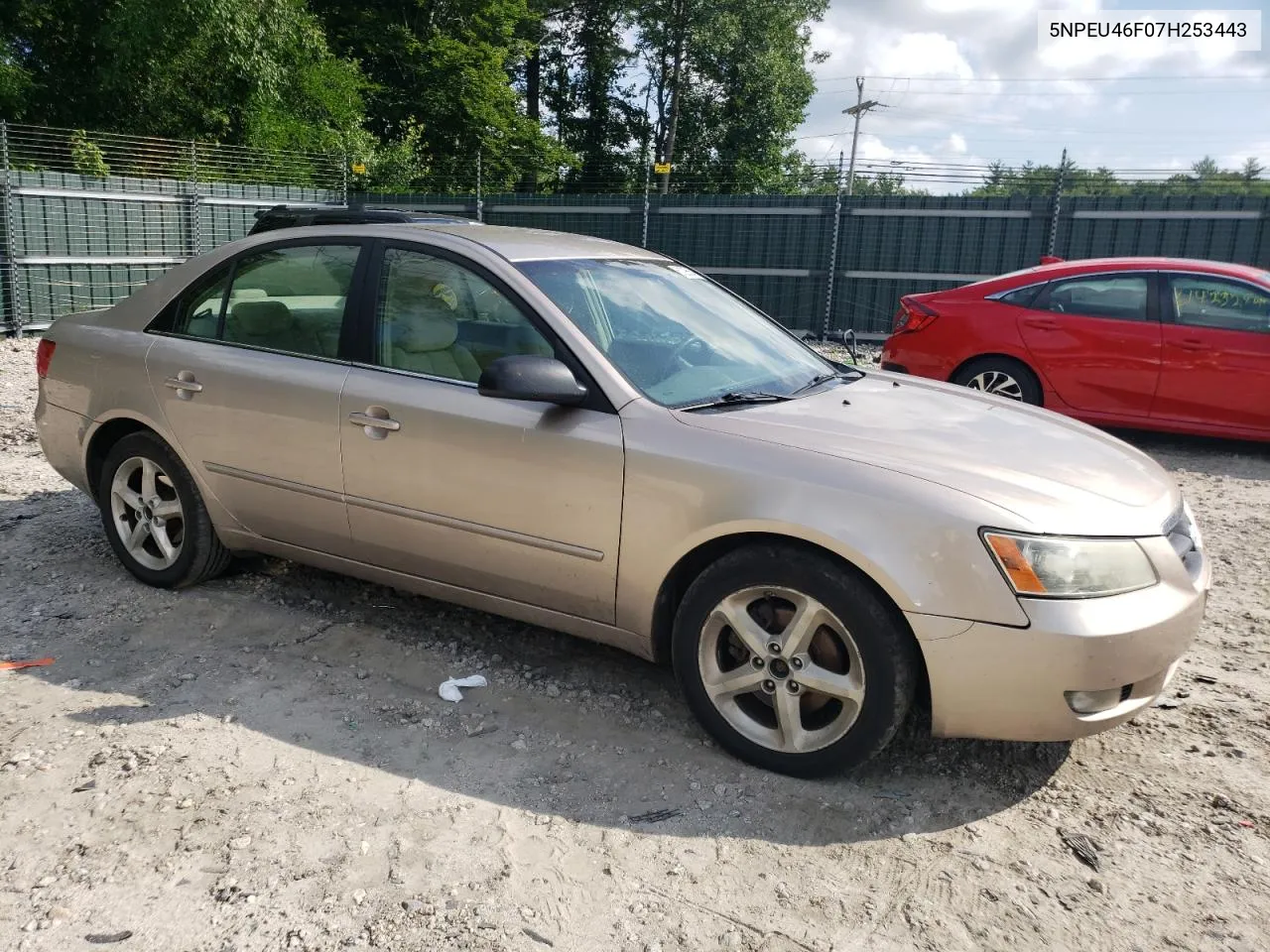 5NPEU46F07H253443 2007 Hyundai Sonata Se