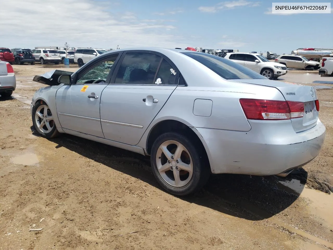 2007 Hyundai Sonata Se VIN: 5NPEU46F67H220687 Lot: 66176234