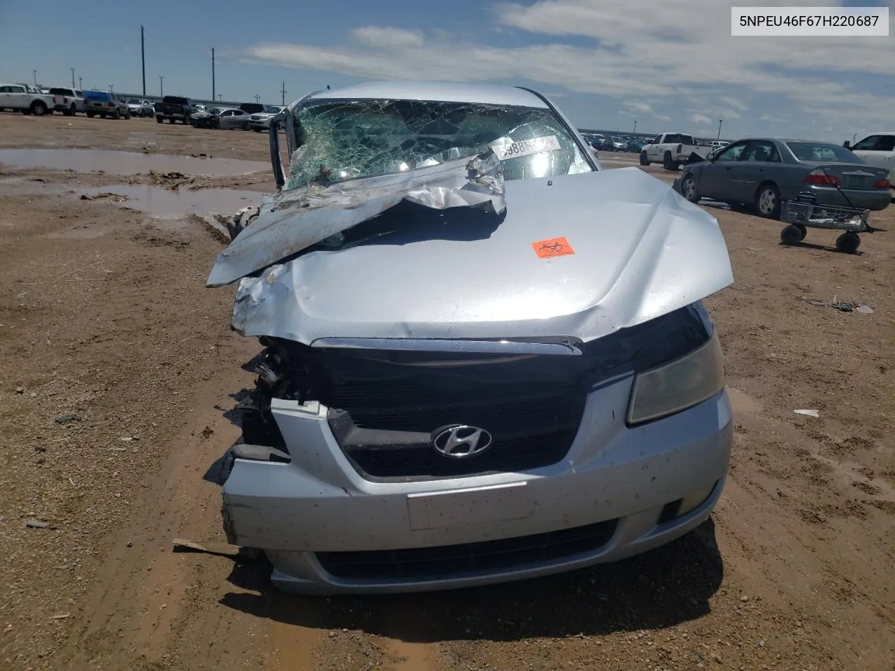 2007 Hyundai Sonata Se VIN: 5NPEU46F67H220687 Lot: 66176234