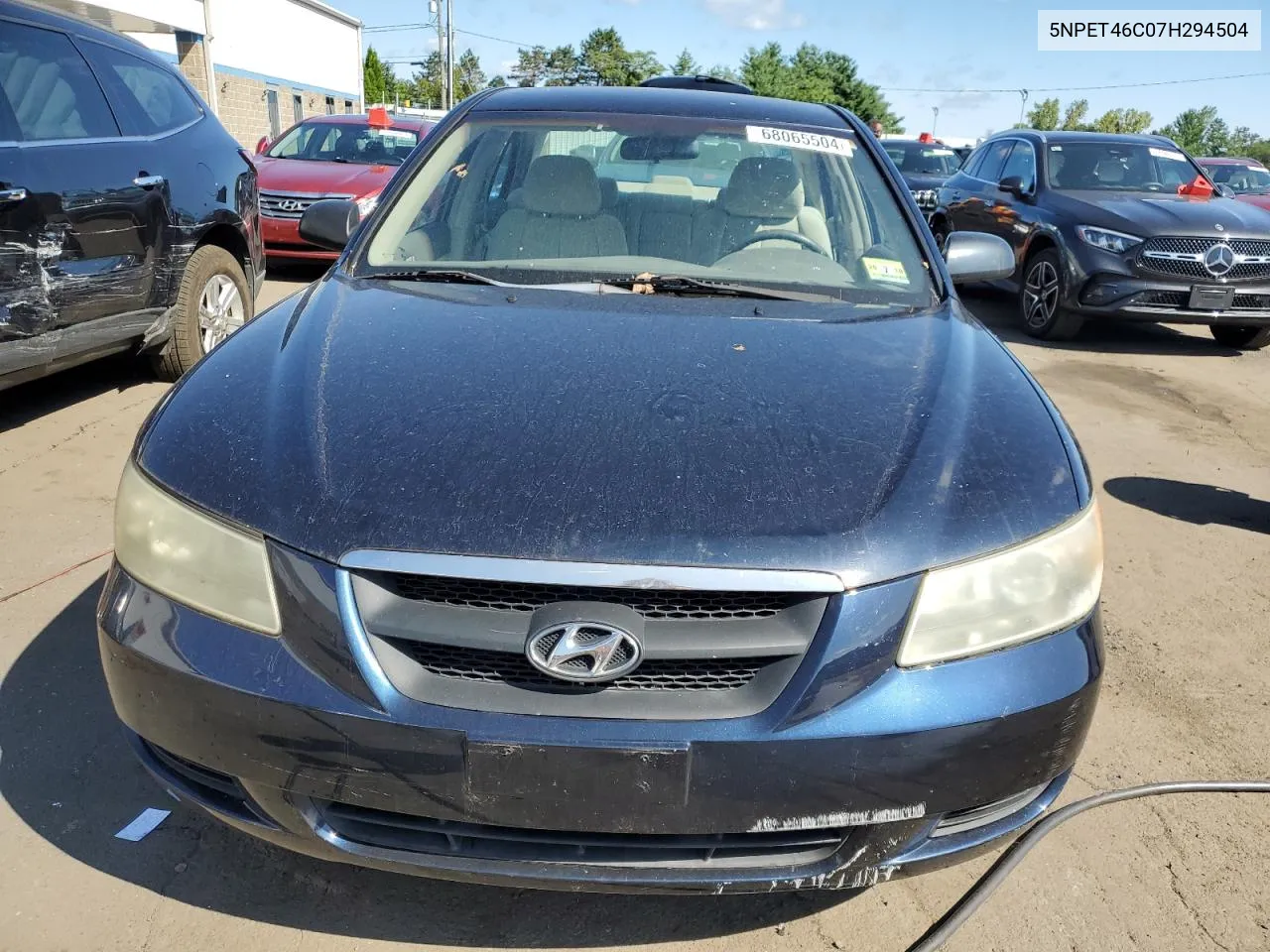 2007 Hyundai Sonata Gls VIN: 5NPET46C07H294504 Lot: 68065504