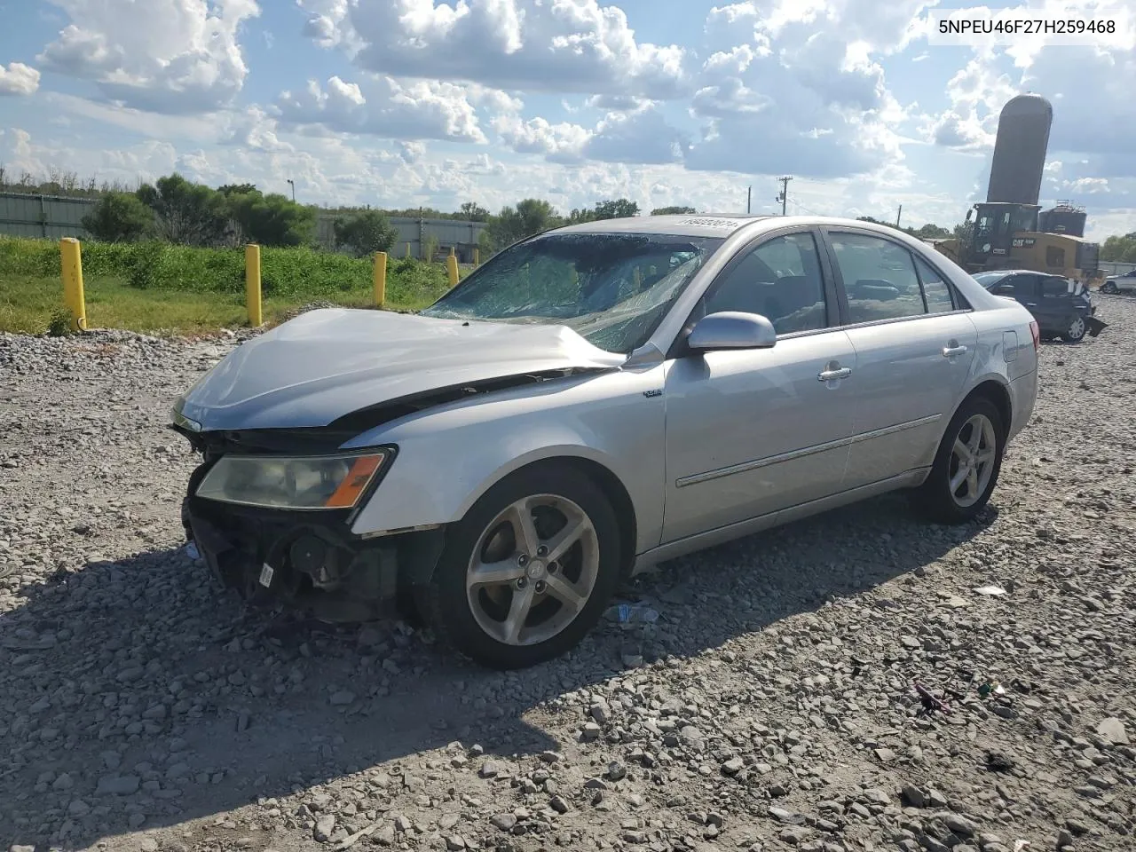 5NPEU46F27H259468 2007 Hyundai Sonata Se