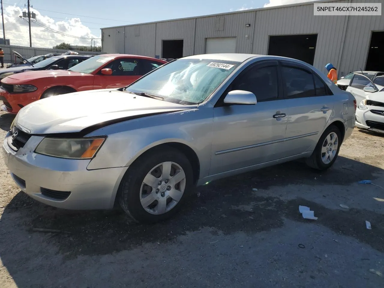 2007 Hyundai Sonata Gls VIN: 5NPET46CX7H245262 Lot: 69292144