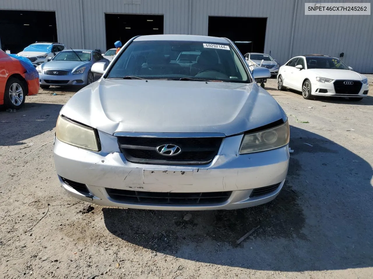 5NPET46CX7H245262 2007 Hyundai Sonata Gls