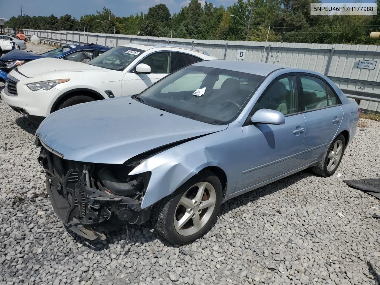 5NPEU46F17H177988 2007 Hyundai Sonata Se