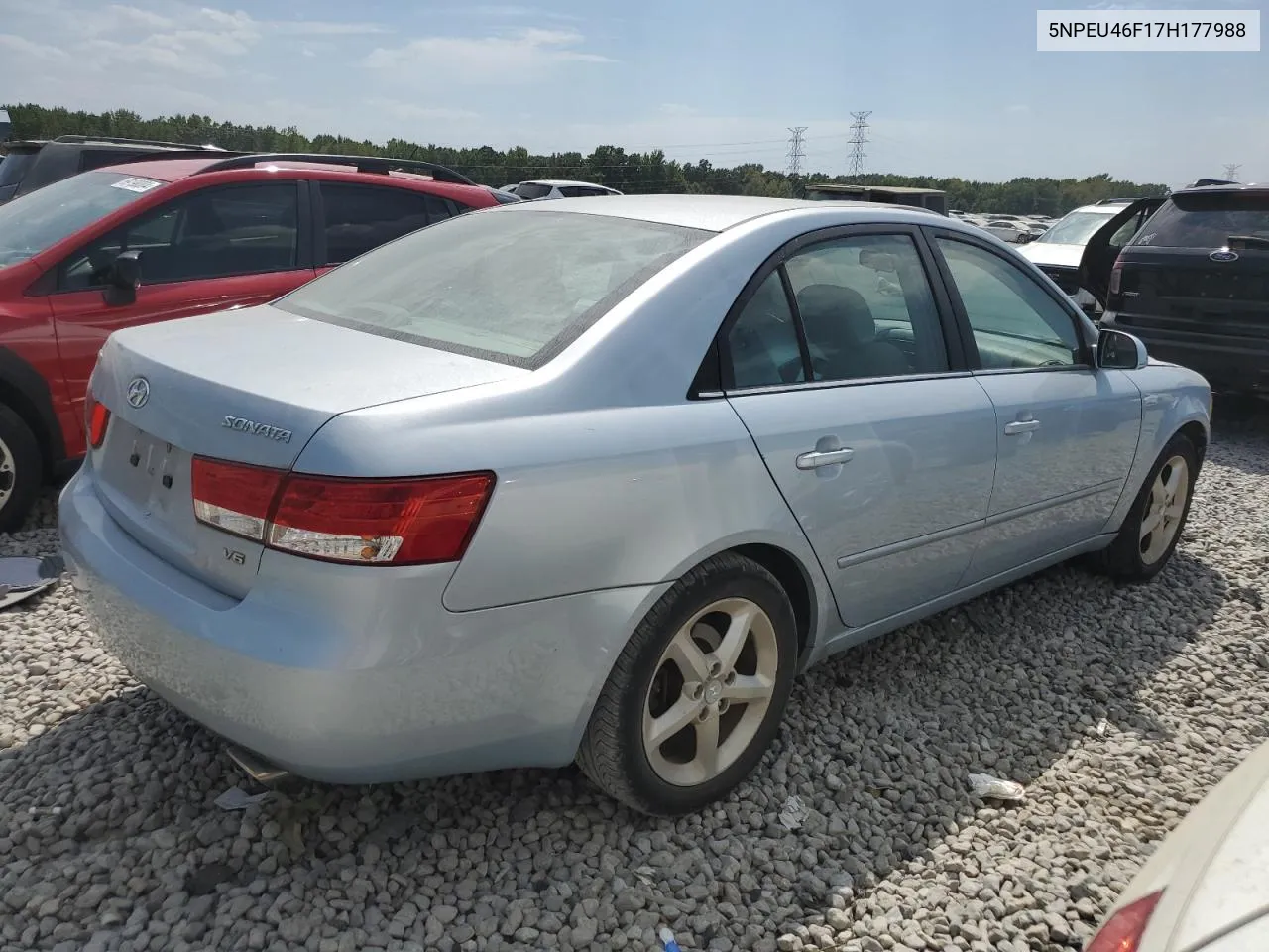 2007 Hyundai Sonata Se VIN: 5NPEU46F17H177988 Lot: 69527824