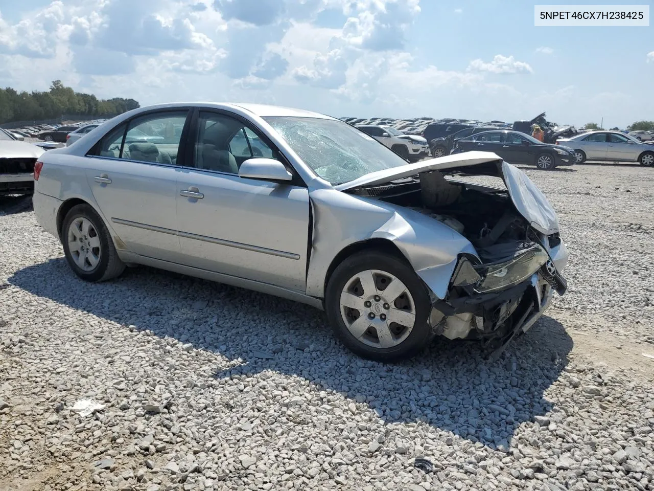 2007 Hyundai Sonata Gls VIN: 5NPET46CX7H238425 Lot: 69796984