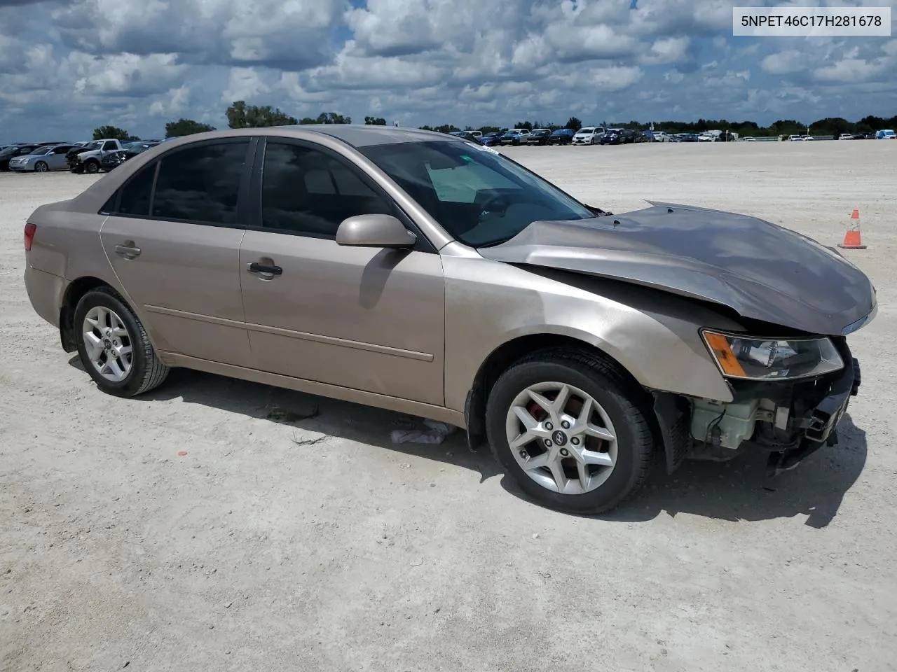 5NPET46C17H281678 2007 Hyundai Sonata Gls