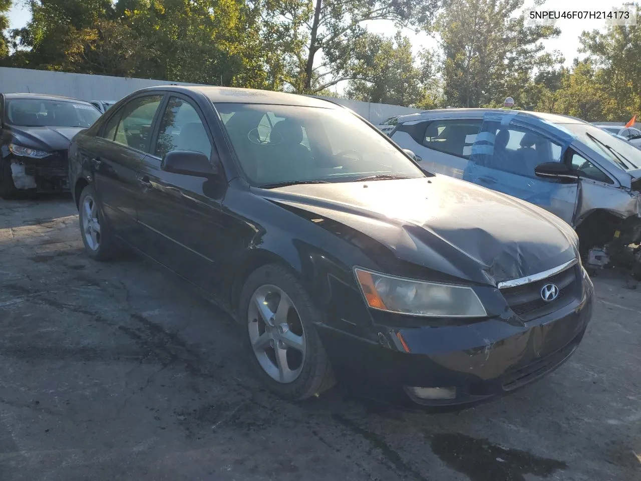 5NPEU46F07H214173 2007 Hyundai Sonata Se