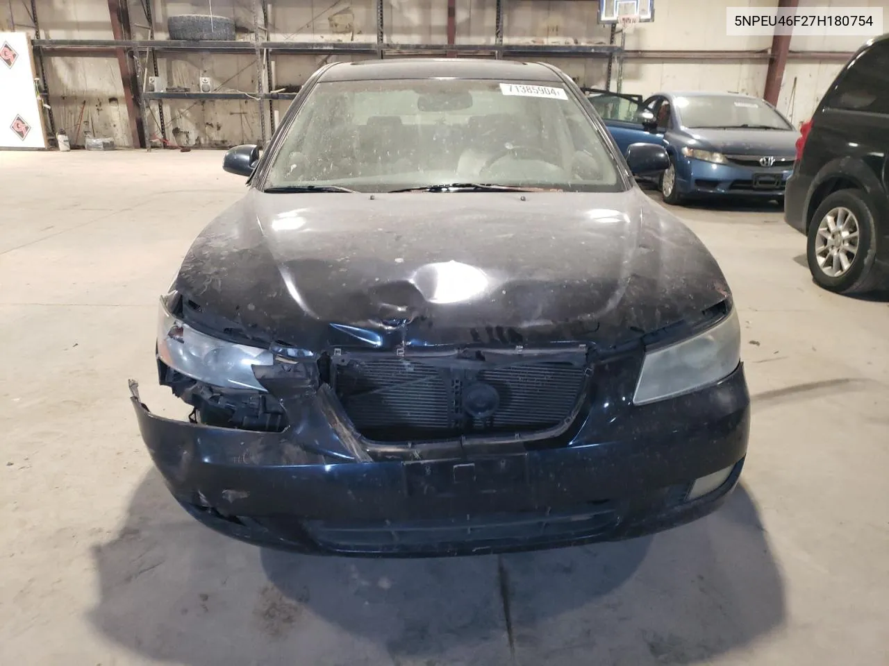 2007 Hyundai Sonata Se VIN: 5NPEU46F27H180754 Lot: 71385904