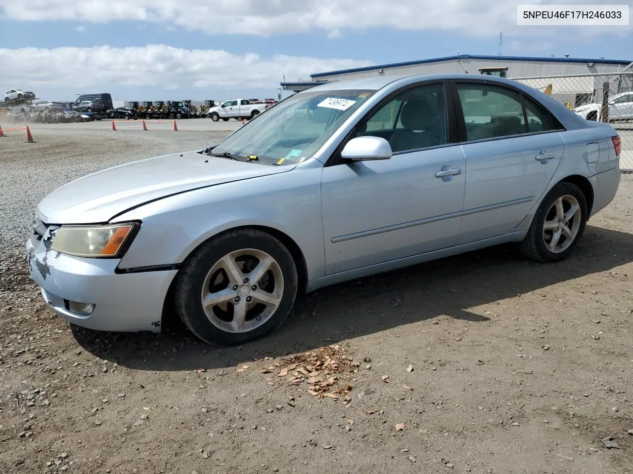 5NPEU46F17H246033 2007 Hyundai Sonata Se