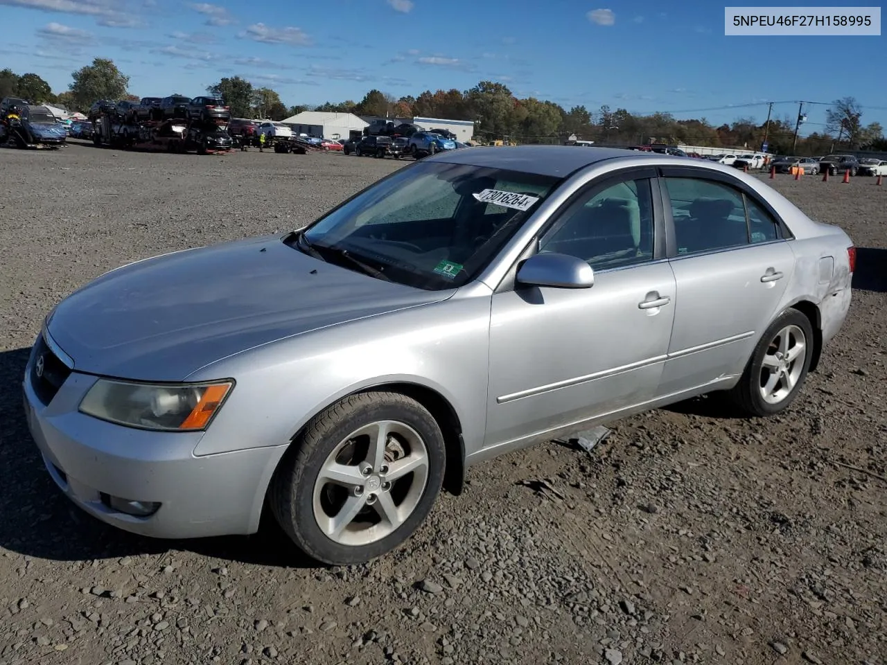 2007 Hyundai Sonata Se VIN: 5NPEU46F27H158995 Lot: 73016264