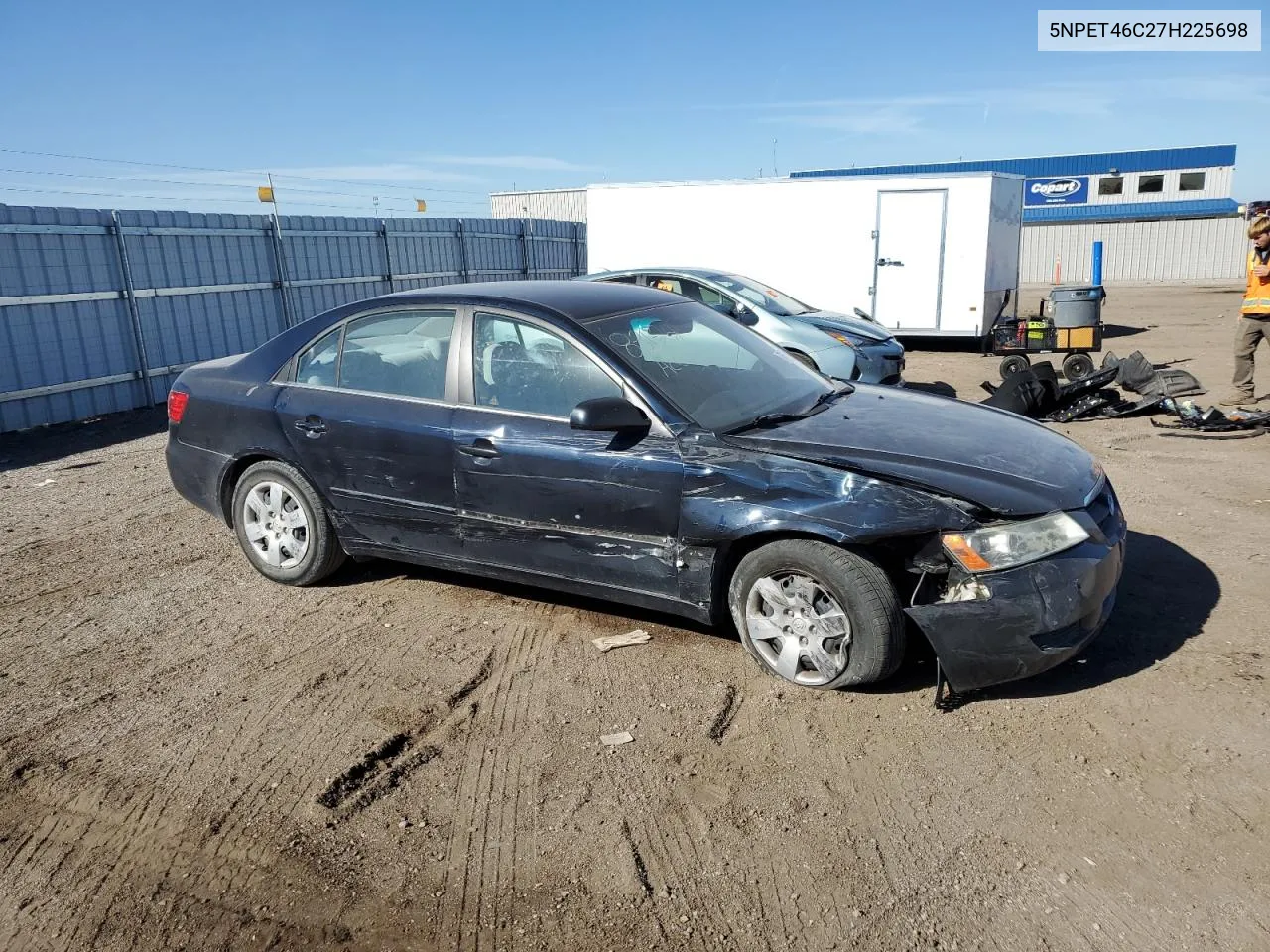 5NPET46C27H225698 2007 Hyundai Sonata Gls