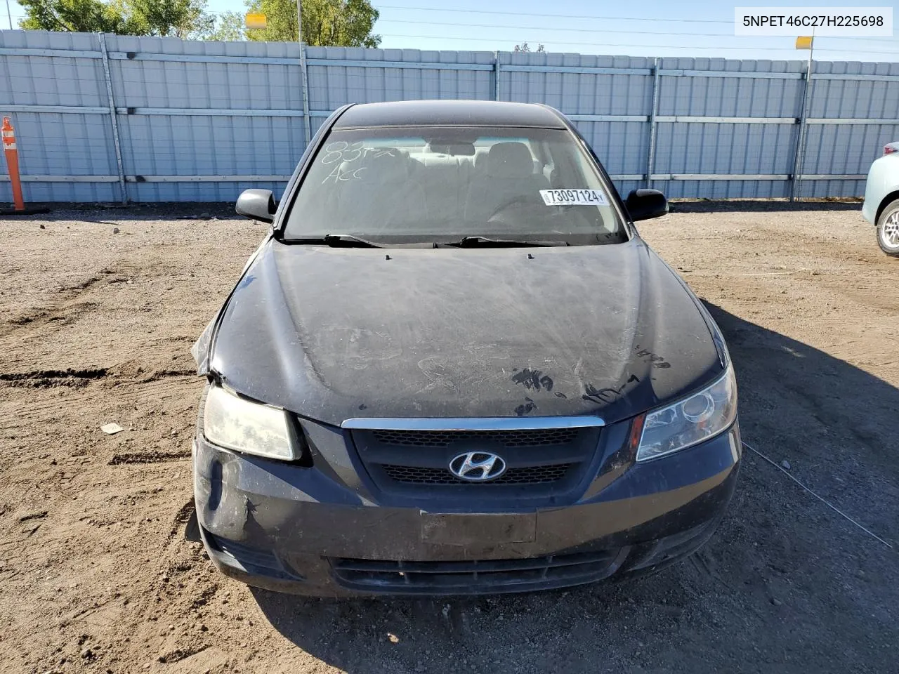 2007 Hyundai Sonata Gls VIN: 5NPET46C27H225698 Lot: 73097124