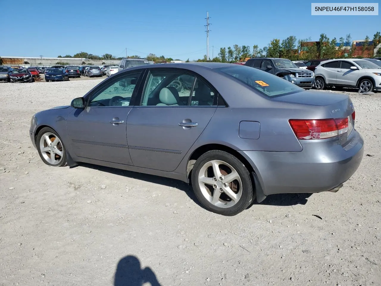 2007 Hyundai Sonata Se VIN: 5NPEU46F47H158058 Lot: 73567514