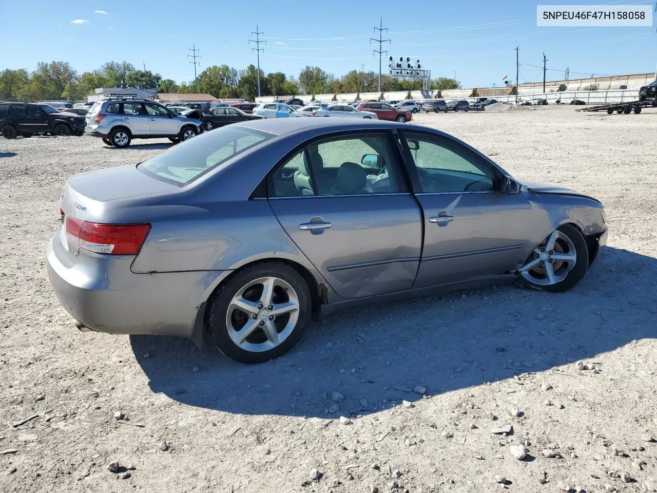 2007 Hyundai Sonata Se VIN: 5NPEU46F47H158058 Lot: 73567514