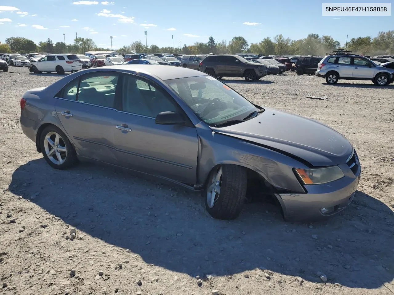 2007 Hyundai Sonata Se VIN: 5NPEU46F47H158058 Lot: 73567514