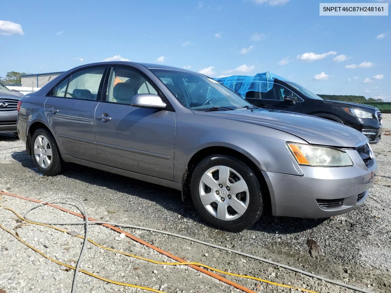 2007 Hyundai Sonata Gls VIN: 5NPET46C87H248161 Lot: 74895104