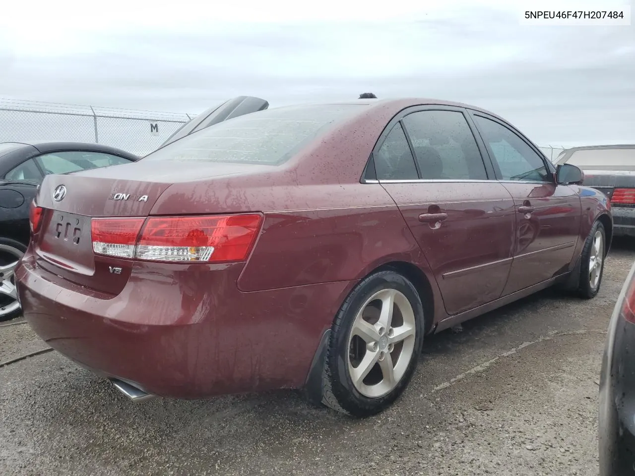 2007 Hyundai Sonata Se VIN: 5NPEU46F47H207484 Lot: 76234474