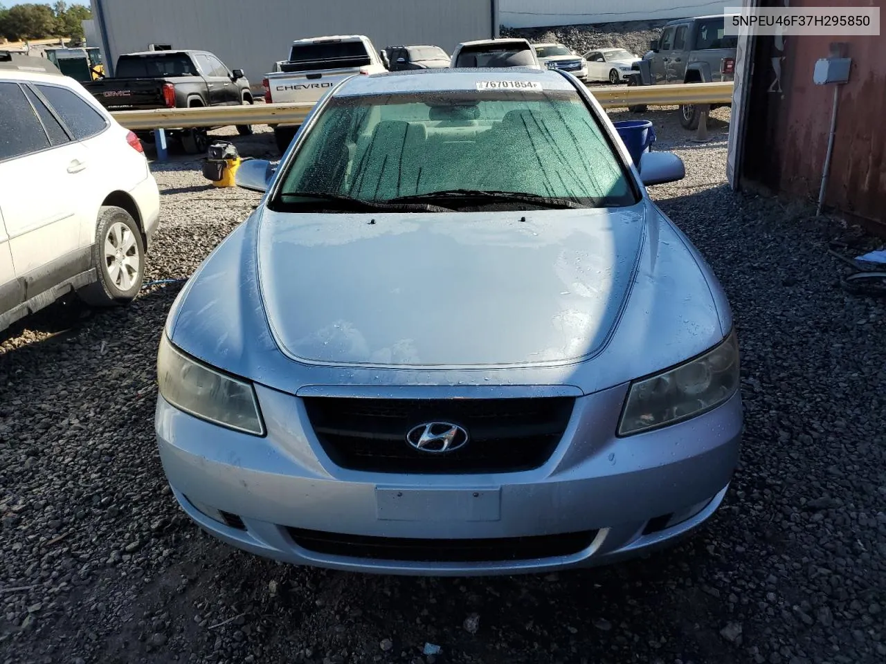 2007 Hyundai Sonata Se VIN: 5NPEU46F37H295850 Lot: 76701854