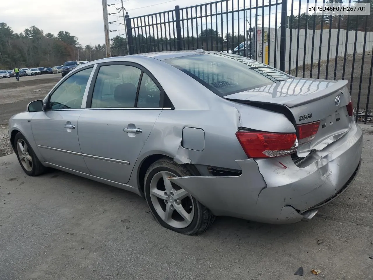 5NPEU46F07H267701 2007 Hyundai Sonata Se