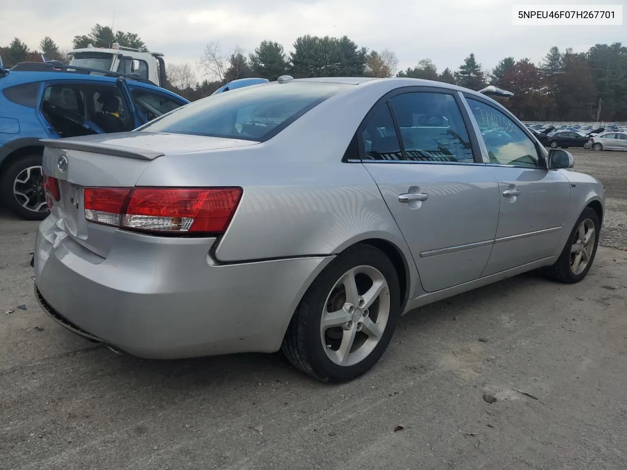 5NPEU46F07H267701 2007 Hyundai Sonata Se