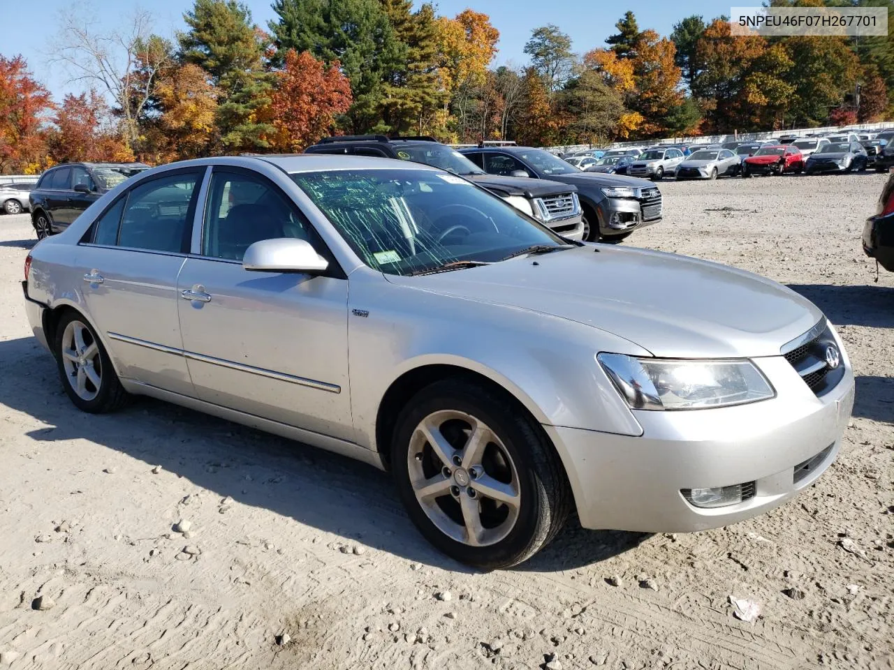 5NPEU46F07H267701 2007 Hyundai Sonata Se